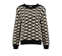 Key Largo Inflate Round Suéter pulóver, Negro (1100), S para Mujer