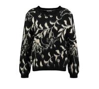 Key Largo Jersey 'Plant' marfil / negro S marfil / negro