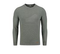 KEY LARGO Klmanuel Round Suéter pulóver, Caqui (1505), S para Hombre