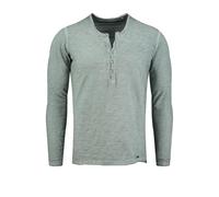 KEY LARGO Knopfleiste Camiseta, Moss Faded (1541), 3XL Hombres