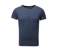 KEY LARGO Lemonade Button Camiseta, Azul Oscuro (1201), L para Hombre