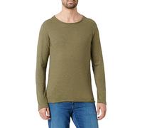 KEY LARGO MLS Cheese Camiseta, Verde Oliva, S para Hombre