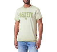 KEY LARGO MT Create Round Camiseta, Cactus Green (1506), M Hombres