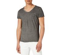 KEY LARGO Soda New V-Neck Camiseta, Gris Oscuro, XL para Hombre