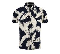 Key Largo Camisa ecru / navy S ecru / navy