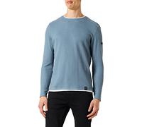KEY LARGO Stefano Round Sudadera, Flintstone Blue (1233), L para Hombre