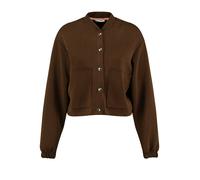 Key Largo Sudadera con cremallera 'Kaleela' marrón oscuro M marrón oscuro