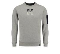 Key Largo Sudadera ' ELECTION' gris / negro / plata XL gris / negro / plata