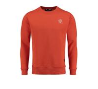 Key Largo Sudadera 'FADED MEMORIES ' naranja oscuro / blanco, Talla L