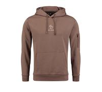 Key Largo Sudadera 'Membership' crema / marrón S crema / marrón