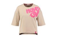 Key Largo Sudadera 'Move On' beige / rosa S beige / rosa