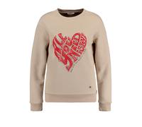 Key Largo Sudadera 'NEED' beige / rojo M EUR