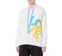 KEY LARGO WSW Temperature Hood Suéter pulóver, Offwhite (1001), L para Mujer