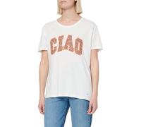 KEY LARGO WT Ciao - Camiseta Redonda para Mujer, Blanco (1000), XS