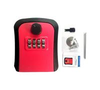 Key Lock Box for Outside - PP 9x7.5x3.3cm | 4 Digit Combination Key Safe | Box, Wall Mounted Keys Storage Boxs, Outdoor Security Keyss Hider Lock Boxs, Waterproof Holder | Keys Security
