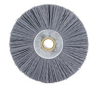 Key Machine - Cepillo de desbarbado de nailon, herramienta de limpieza de eliminación de rebabas para Bravo Special Rekord, 80 x 15 x 10 mm, cepillo de desbarbado de filamento de nailon con acero