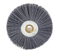 Key Machine Deburring Brush, Crimped Wire Wheel Brush for Key Machines, Nylon and Stainless Steel Multifunctional Brush with Precise Bristle Adjustment, 80x20x10mm for BRAVO
