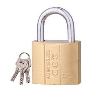 Key Padlock, Small Box Lock, Gym Locker Lock, Rustproof Iron Body, Waterproof Key, Secure Storage, Ideal for Luggage Gate Lockout, 1.26/1.97 Inches, Brown Silver Color, 1 Set
