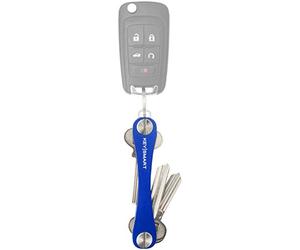 Key Smart - Organizador de Llaves Azul, 9cm (KEYS019BL-BRK)