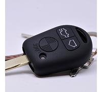 Key Soft Case Cover Funda Protectora del Coche Llave Apto para BMW E36 E39 E34 E 3er 5er 7er E32 8er E31 Remoto/Color: Negro