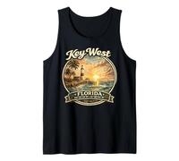 Key West Florida Keys Vacaciones en la Playa West Key West Souvenir Camiseta sin Mangas