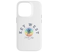 Key West Florida Keys Vacaciones en la Playa West Key West Souvenir Carcasa para iPhone 14 Pro