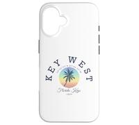 Key West Florida Keys Vacaciones en la Playa West Key West Souvenir Carcasa para iPhone 16
