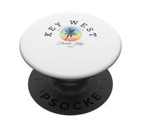 Key West Florida Keys Vacaciones en la Playa West Key West Souvenir PopSockets PopGrip Adhesivo