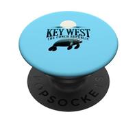 Key West Maná La Concha República Florida Atardecer PopSockets PopGrip Adhesivo