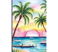 Key West Travel Journal: A lined 6x9 notebook to write about your beach trip to Florida