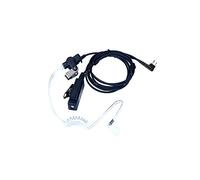 KEYBLU Auriculares de Tubo acústico CLS1110 de 2 Cables con PTT y Kit de vigilancia de micrófono para Motorola Walkie Talkie RDM2070d CP200 CP200d CLS1410 CLS1413 CLS1450 Radio