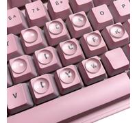 Keyboard Bubbles For Long Nails, 50/100Pcs Raised Clear Glass Keyboard Nail Bubbles Caps, Mix & Match Shapes for Personalized Keyboards, Protective Nails for Comfortable Typing (Round 16mm,200 Pcs)