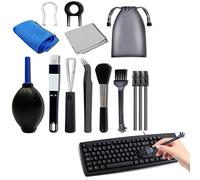 Keyboard Cleaner Kit | Dust Cleaner for PC Keyboard Cleaning Car Detailing,Mechanical Keyboard Cleaning Tool, Cleaning kit Compatible Laptop/PC/Computer/Keyboard/Laptop/Camera/Phone/Earbud