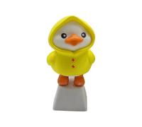 Keyboard de dibujos animados Duck Keycaps, Decorative Mechanical Keyboard, 4,3 x 2,1 pulgadas Adorable Compact Key Caps for Gamers Adults Teens Women Men Lindo Computer Accessories