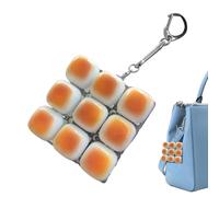 Keyboard Fidget Toy - 2.36in Light Up Relaxation Toy, Mini Stress Relief Clickable Sensory Keypad with Led Glow Effect and Portable Keychain Design, Anti-Stress Desk Gadget for Adults Home Office