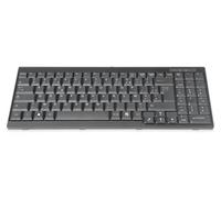 Keyboard for TFT consoles black, wired, french layout