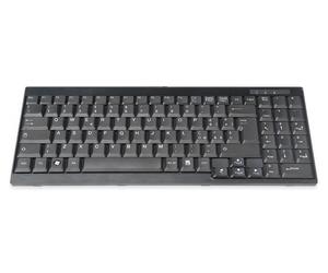Keyboard for TFT consoles black, wired, italian layout