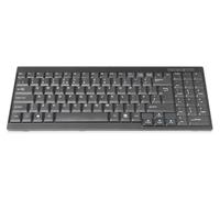 Keyboard for TFT consoles black, wired, UK layout
