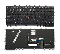 keyboard go go go Para Lenovo Thinkpad S1 Yoga 12 Yoga S240 Series retroiluminación con marco negro con barra de seguimiento 04Y2620 teclado integrado para computadora portátil con diseño de EE. UU
