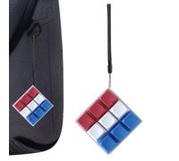 Keyboard Keychain Fidget Clicker | Enhances Study Focus | 6x6x3cm | Handheld Clicky Fidget Keyboard | Keychain Detachable Mechanical Clicker | Long-Lasting Tactile Quality | For Kids Teens Adults