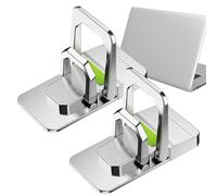 Keyboard Lift | 2 Pieces Adjustable Foldable Tilt Portable Riser | Computer Keyboard Stand | for Home Office Work Computer PC Workstation Typing Game Study Travel Outdoor Electronic