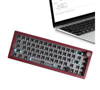 Keyboard mecánico genérico - RGB Compact Wired Keyboard, Ergonomic Game | 67 Keys Mechanical Switches with Multimedia, LED Backlit for Game Room, Cafe, Home Office