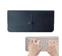 Keyboard Sleeve - PU Leather, 30,5 x 14 cm Carrying Bag Abrasion-Resistant Protection Case | Smooth Touch Portable Design Protective Keyboard Storage Sleeve for Travel, Office, Backpack, Daily