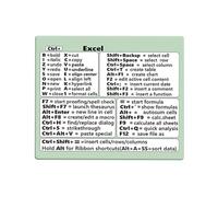 Keyboard Sticker - PVC Printing Cheat Sheet Decal | For OS 11 Big Sur Catalina Mojave El Capitan, Bubble Free Application No, Productivity Tool For Window OS Users