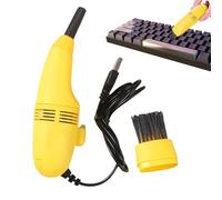 Keyboard Vacuum Cleaner - USB Rechargeable Cordless Vacuum for Desk, Car, Sewing Machine & Home | Handheld Small for Crumbs, Pet Hair & Debris | Powerful Quick Clean Vacuum for