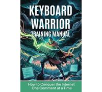 Keyboard Warrior Training Manual: FAKE Book Cover for Prank White Elephant Secret Santa Novelty Joke Blank Journal Notebook