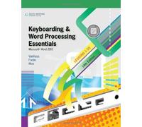 Keyboarding and Word Processing Essentials, Lessons 1-55: Microsoft Word 2010 (College Keyboarding) by Donna Woo (31-Oct-2010) Spiral-bound