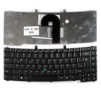 Keyboards4Laptops Alemán con Pointer Negro Teclado de Repuesto para Ordenador portátil Compatible con Acer Travelmate 6460