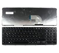 Keyboards4Laptops Alemán Marco Gris Negro Windows 8 Teclado de Repuesto para Ordenador portátil Compatible con Sony Vaio SVE1511B1RB