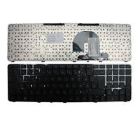 Keyboards4Laptops Alemán Marco Negro Brillante Negro Teclado de Repuesto para Ordenador portátil Compatible con HP Pavilion DV7-4015EW
